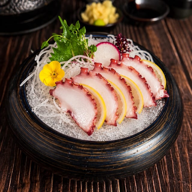 Octopus Sashimi.