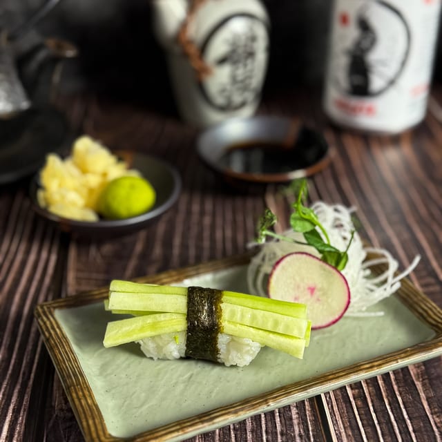 Cucumber Sushi.