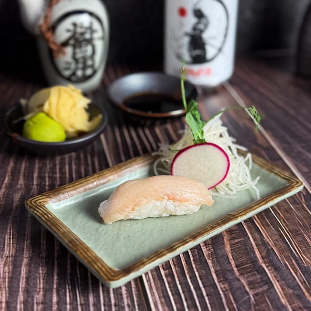 Yellowtail Belly Sushi.