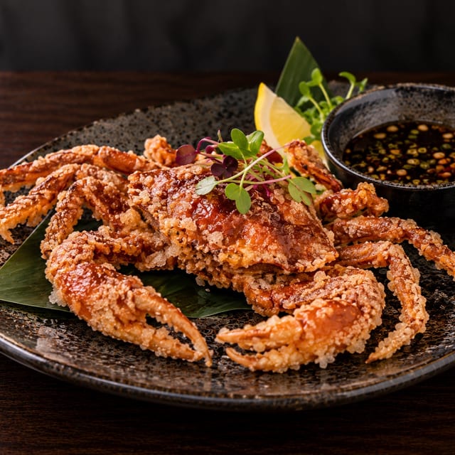 Fried Soft Shell Crab.