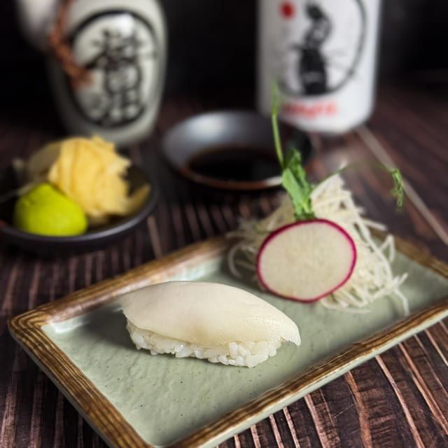 Super White Tuna Sushi.