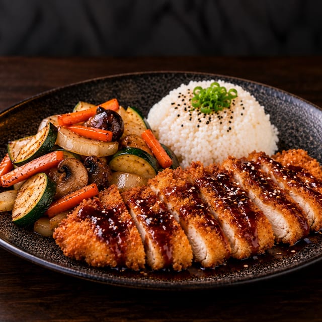 Chicken Katsu Lunch.