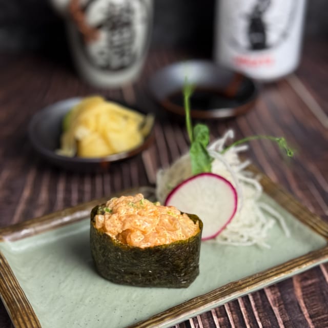 Chopped Scallop Sushi.