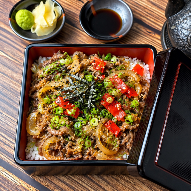 Gyudon Lunch.