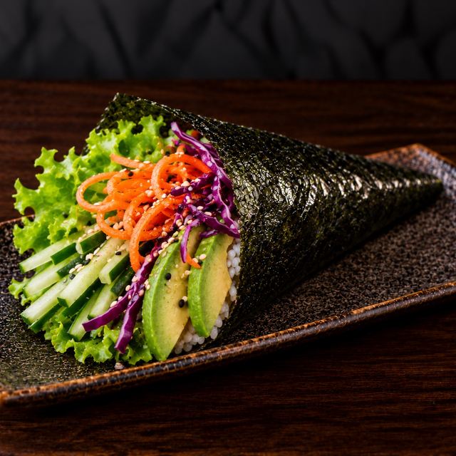 Veggie Hand Roll.