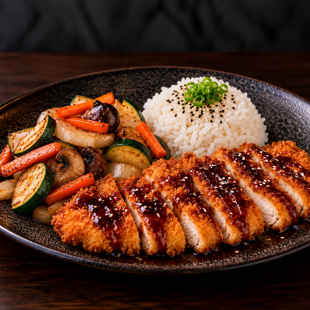 Chicken Katsu Entree.