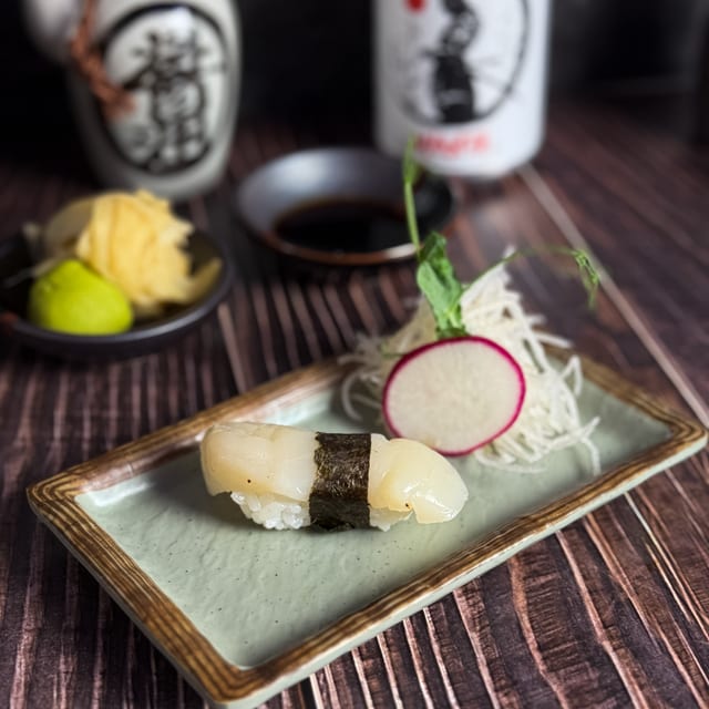 Scallop Sushi.