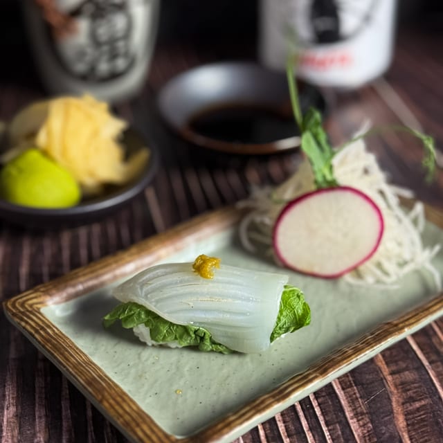 Shiso Squid.