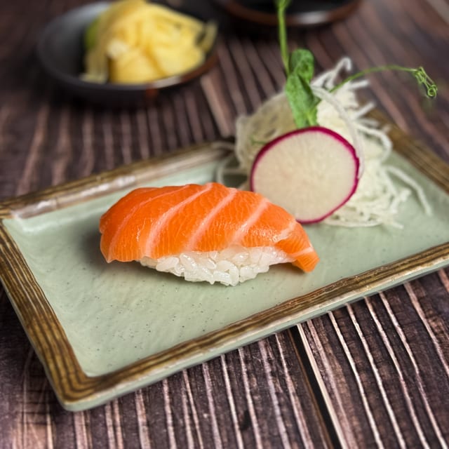 Salmon Sushi.