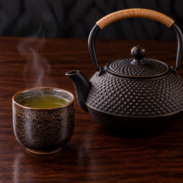 Hot Green Tea.