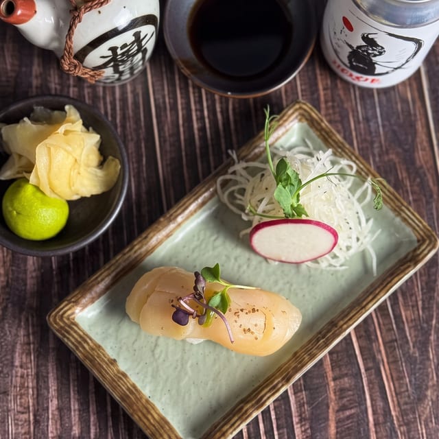 Aburi Hokkaido Scallop.