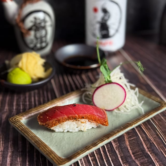 Pepper Tuna Sushi.