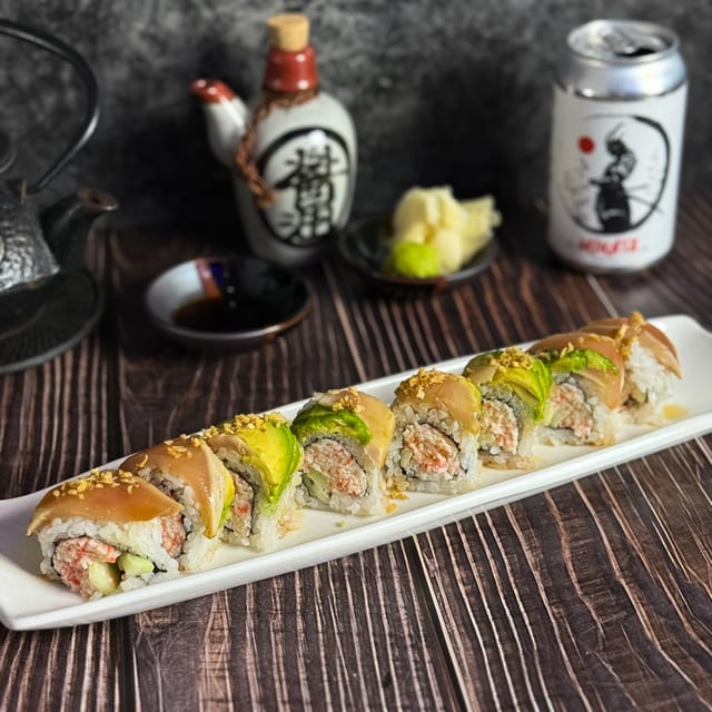 Garlicky Tuna Roll.