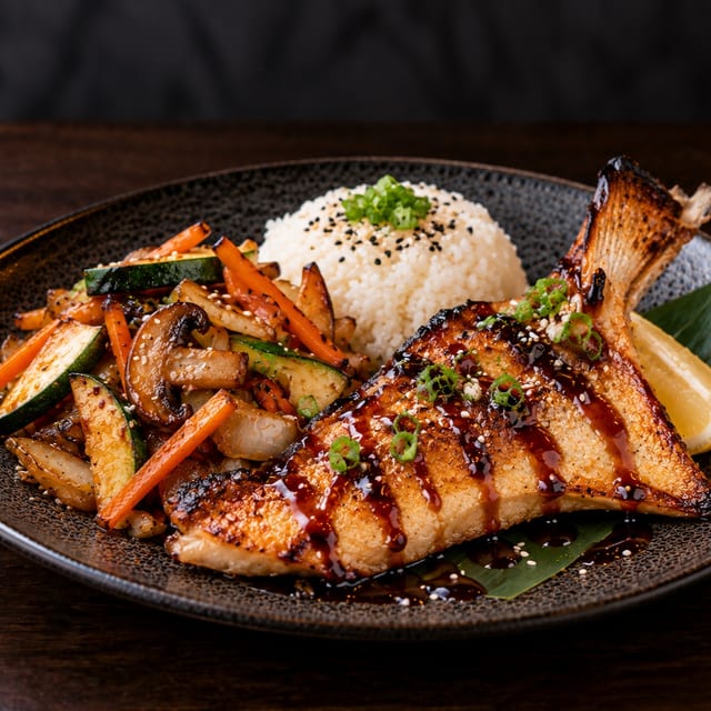 Hamachi Kama Entree.