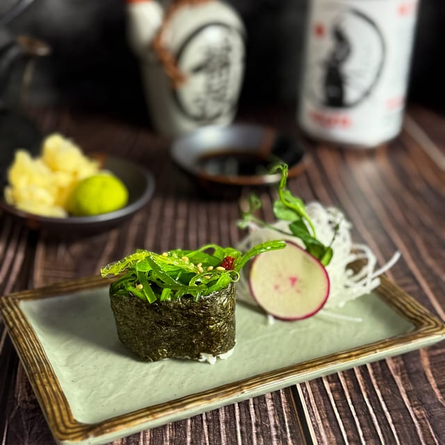 Seaweed Salad Sushi.