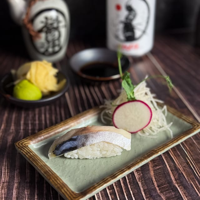 Mackerel Sushi.