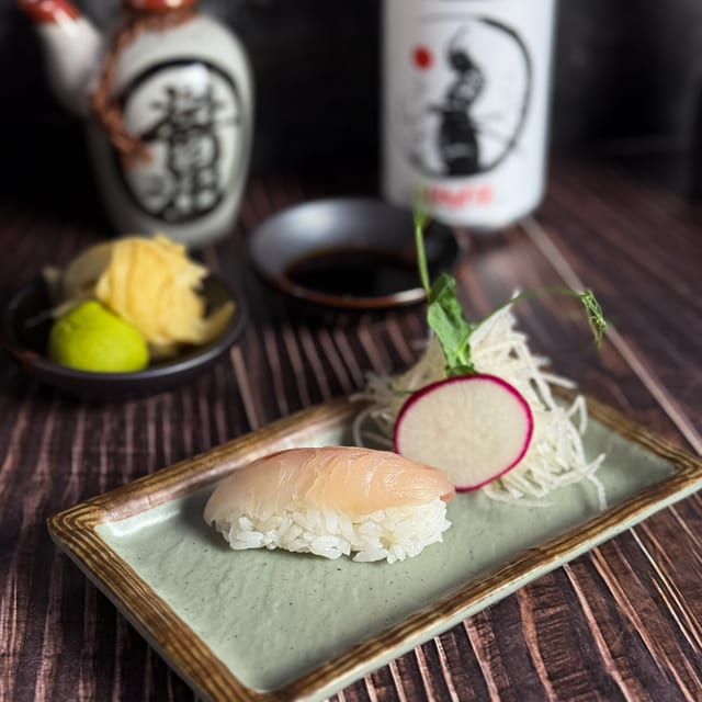Red Snapper Sushi.