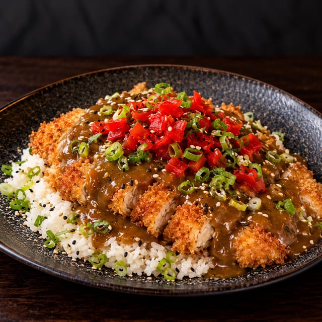 Katsu Curry Entree.