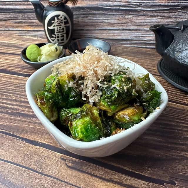 Truffled Brussels Sprouts.