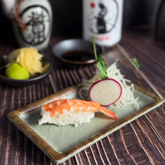 Shrimp Sushi.