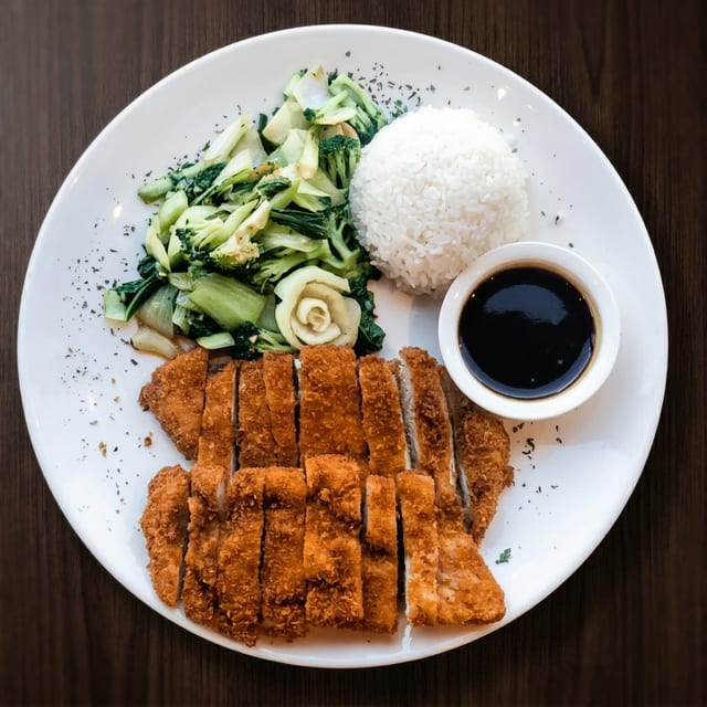 Chicken Katsu Entree.