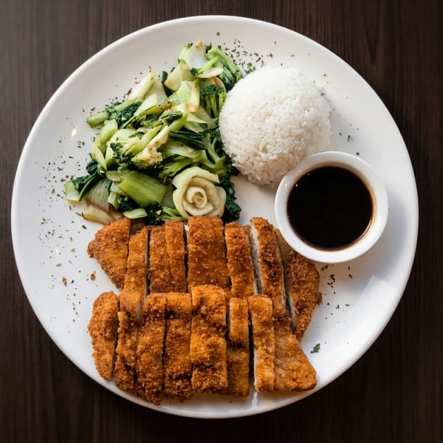 Chicken Katsu Lunch.