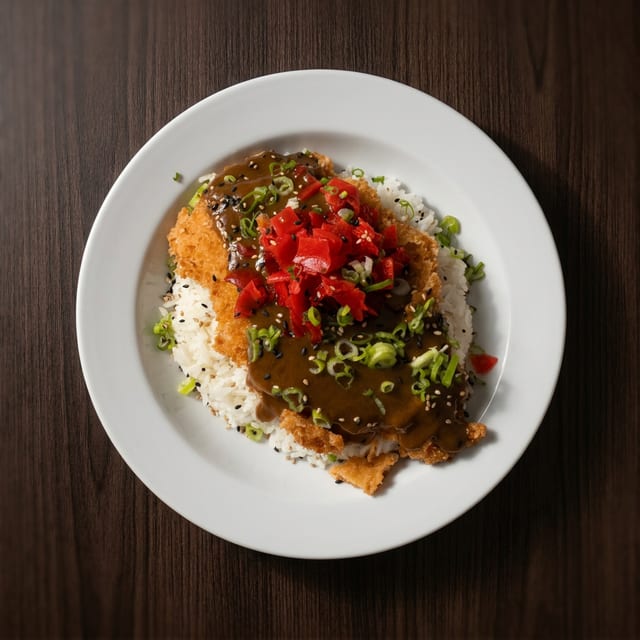 Katsu Curry Entree.