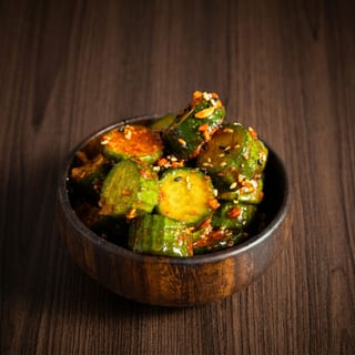 Crispy Garlic Cucumber