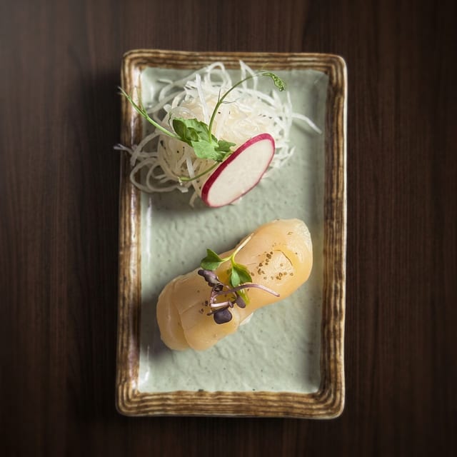 Aburi Hokkaido Scallop.