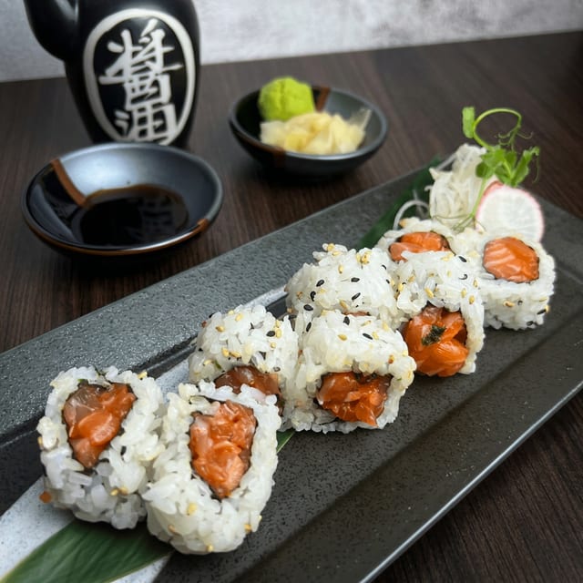 Spicy Salmon Roll.