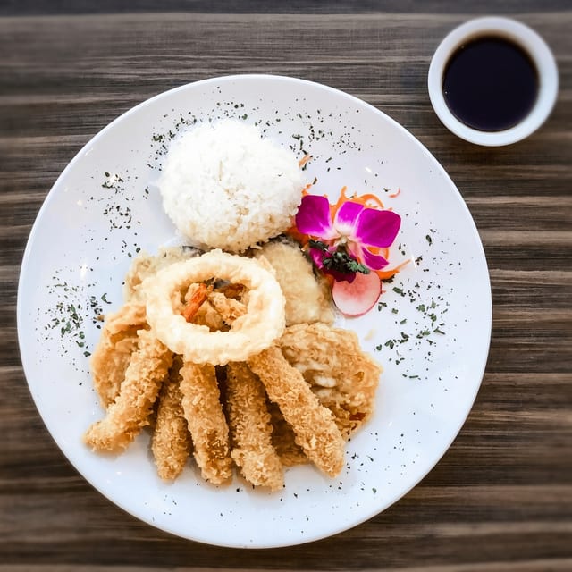 Shrimp Tempura.