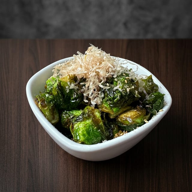 Truffled Brussels Sprouts.