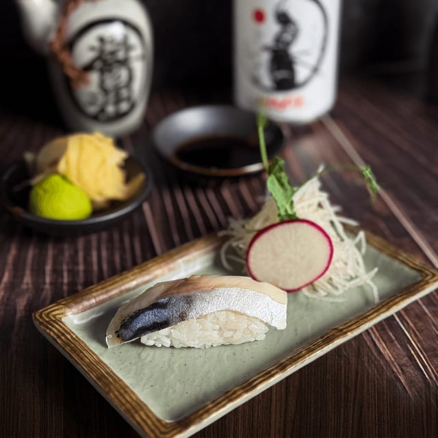 Mackerel Sushi.