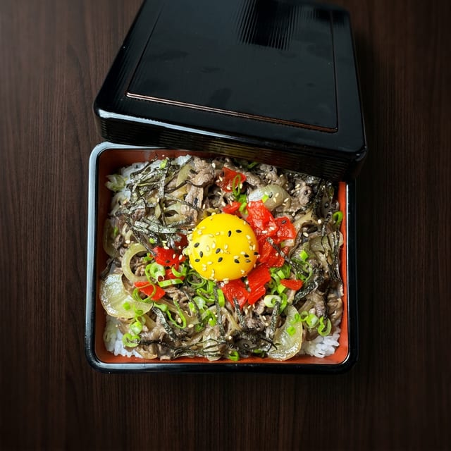 Gyudon Dinner.