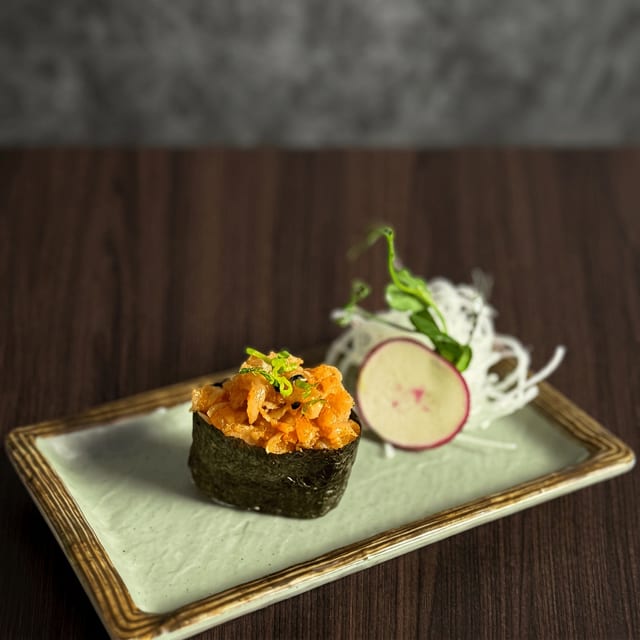 Spicy Yellowtail Sushi.