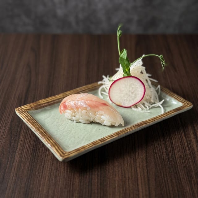 Sea Bass Sushi.