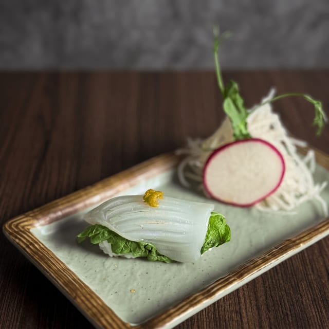 Shiso Squid.
