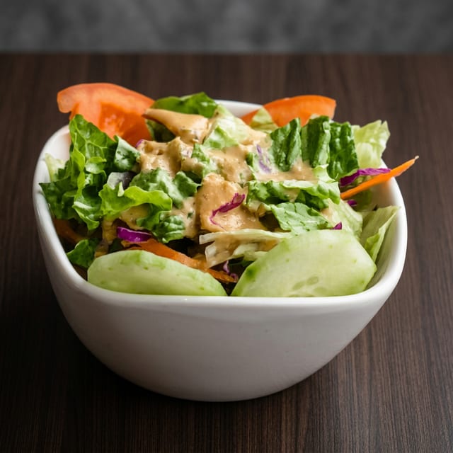 House Ginger Salad.