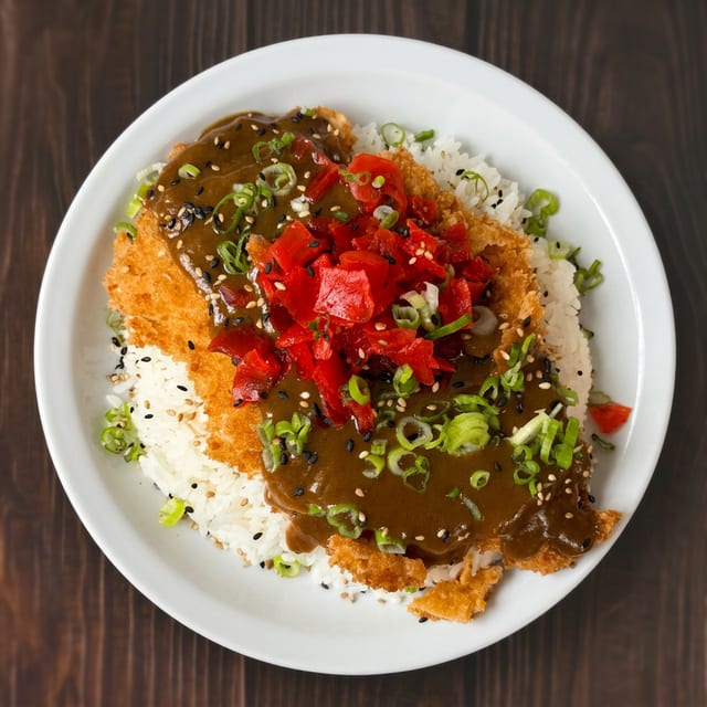 Katsu Curry Entree.