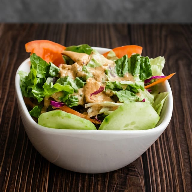 House Ginger Salad.