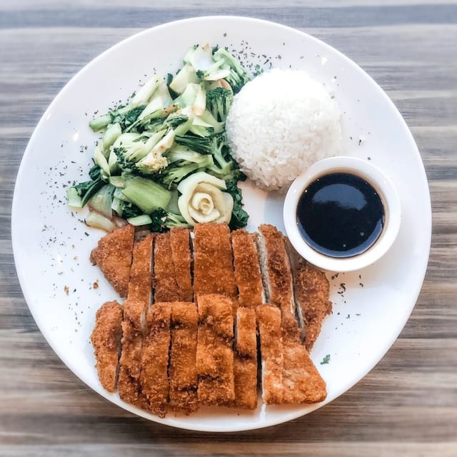 Chicken Katsu Entree.
