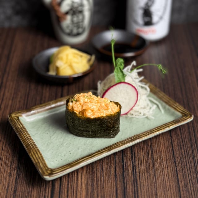 Chopped Scallop Sushi.