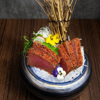 Pepper Tuna Sashimi
