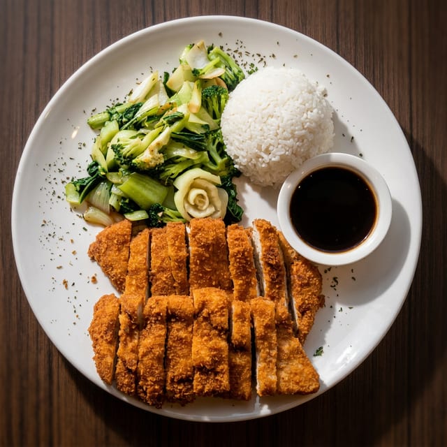 Chicken Katsu Entree.