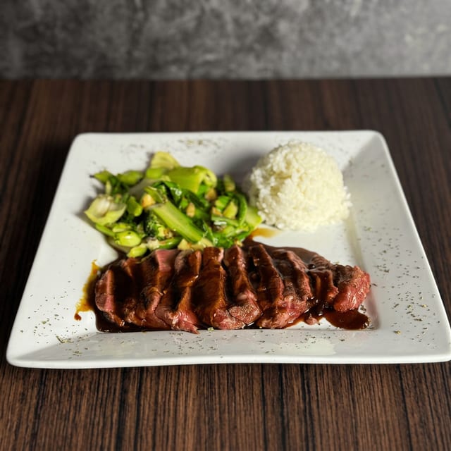Teriyaki Ribeye Lunch.