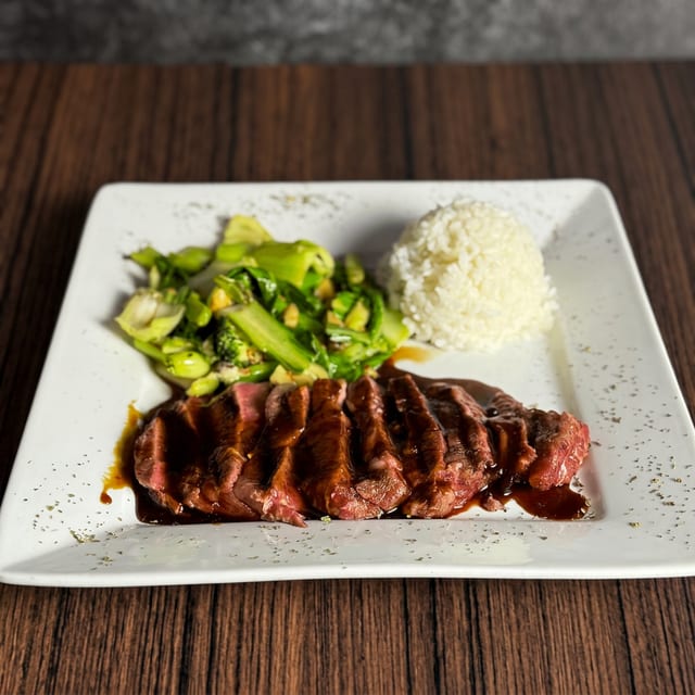 Teriyaki Ribeye Entree.